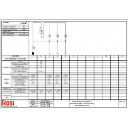 QUADRI DI DISTRIBUZIONE 2301-MT 220V