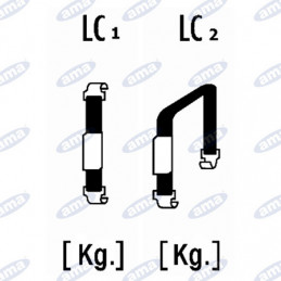 FASCIA DI ANCORAGGIO 14 M X 50 MM, 2.500 KG. 1PEZZO