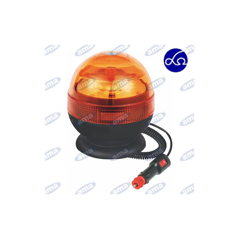 LAMPEGGIANTE A LED BASE MAGNETICA 12-24V 16W