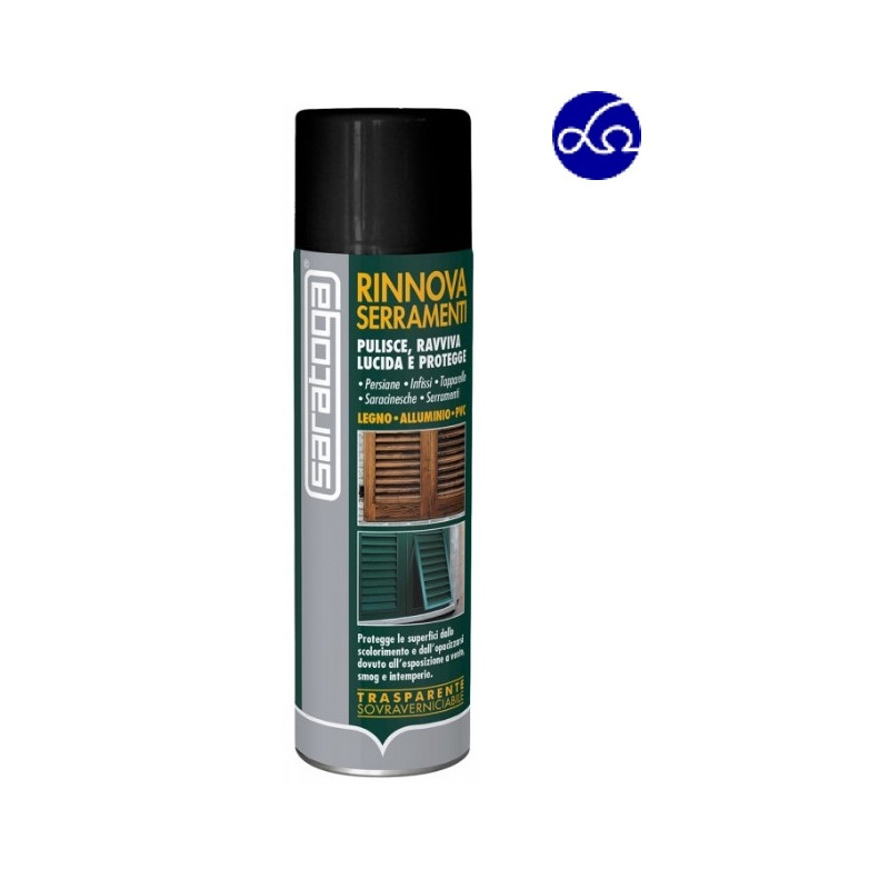 RINNOVA SERRAMENTI SPRAY 500ML TRASPARENTE