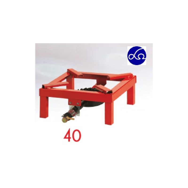 FORNELLONE QUADRO BRUCIATORE GHISA TUBOLARE PIATTO VERN. 40x40 FORNELLONE QUADRO BRUCIATORE GHISA TUBOLARE PIATTO VERN. 40x40