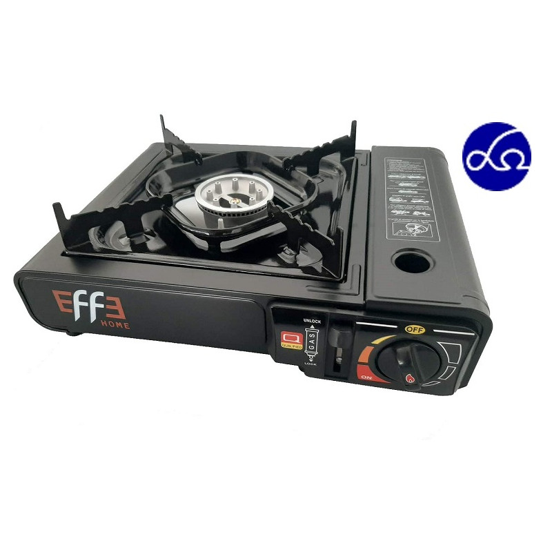 FORNELLO GAS A CARTUCCIA PIEZO EFFE CORPO PLASTICA KW 2,2 GR/H 160 FORNELLO GAS A CARTUCCIA PIEZO EFFE CORPO PLASTICA KW 2,2 GR/H 160
