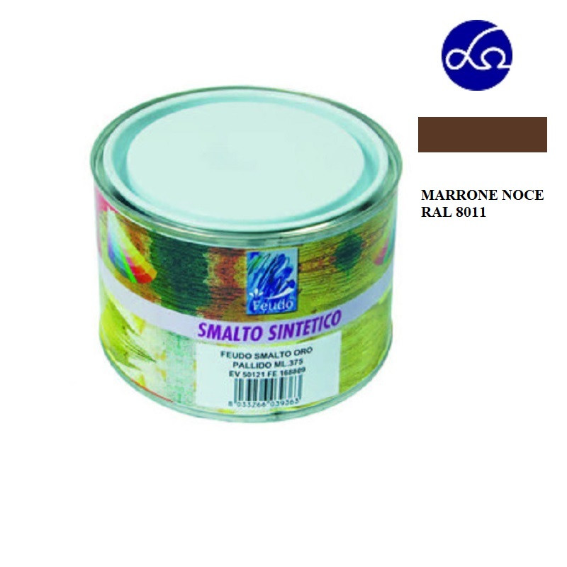 SMALTO SINTETICO LUCIDO (LACK 82)- ml.375 marrone noce RAL 8011 (FEUDO) (CDF03929) () SMALTO SINTETICO LUCIDO (LACK 82)- ml.375 marrone noce RAL 8011 (FEUDO) (CDF03929) ()