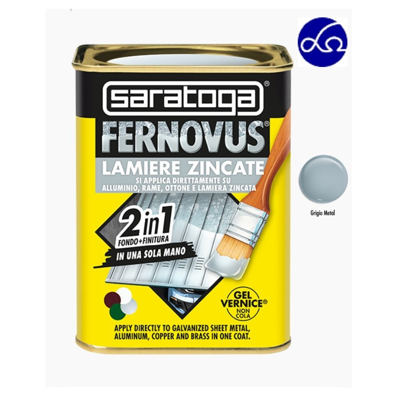 FERNOVUS LAMIERA ZINCATA 750ML GRIGIO METAL