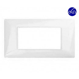 MATIX - PLACCA 4 POSTI BIANCO