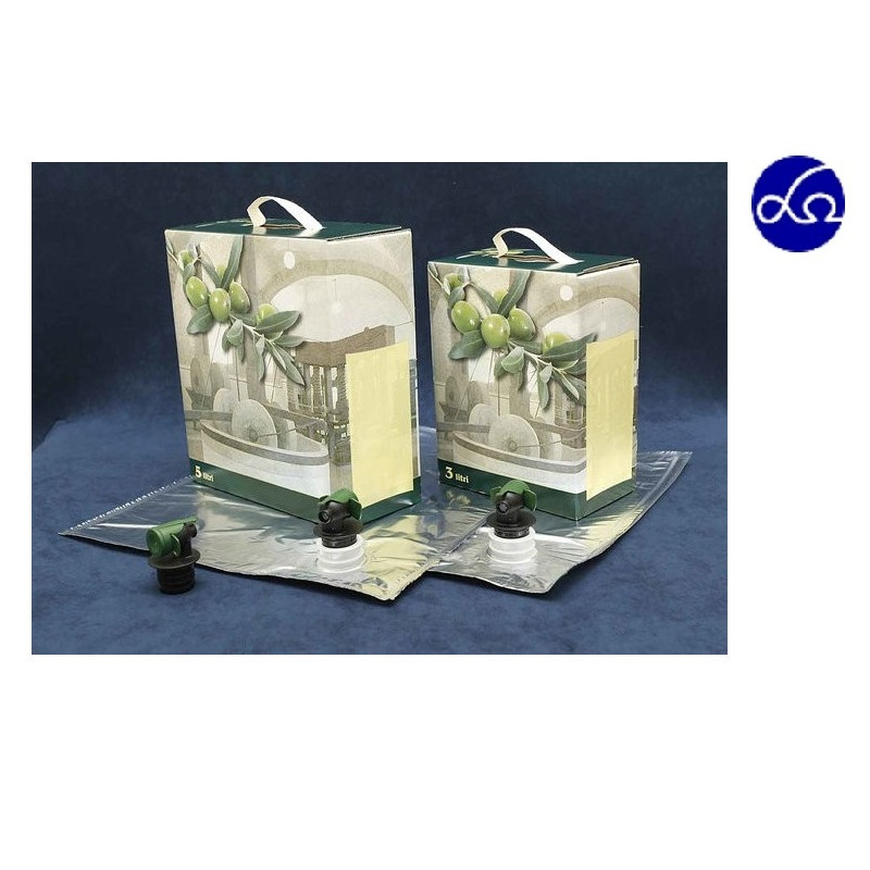 BAG IN BOX OLIO C/RUBINETTO 5 LT
