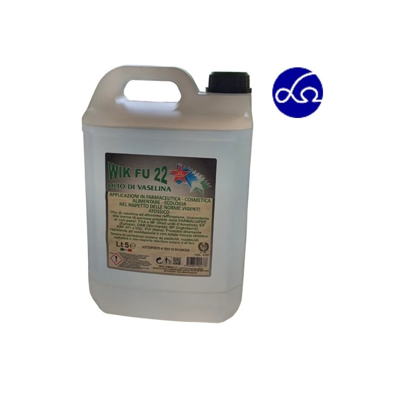 OLIO DI VASELINA LT.5 FU 22 USO ENOLOGICO OLIO DI VASELINA LT.5 FU 22 USO ENOLOGICO
