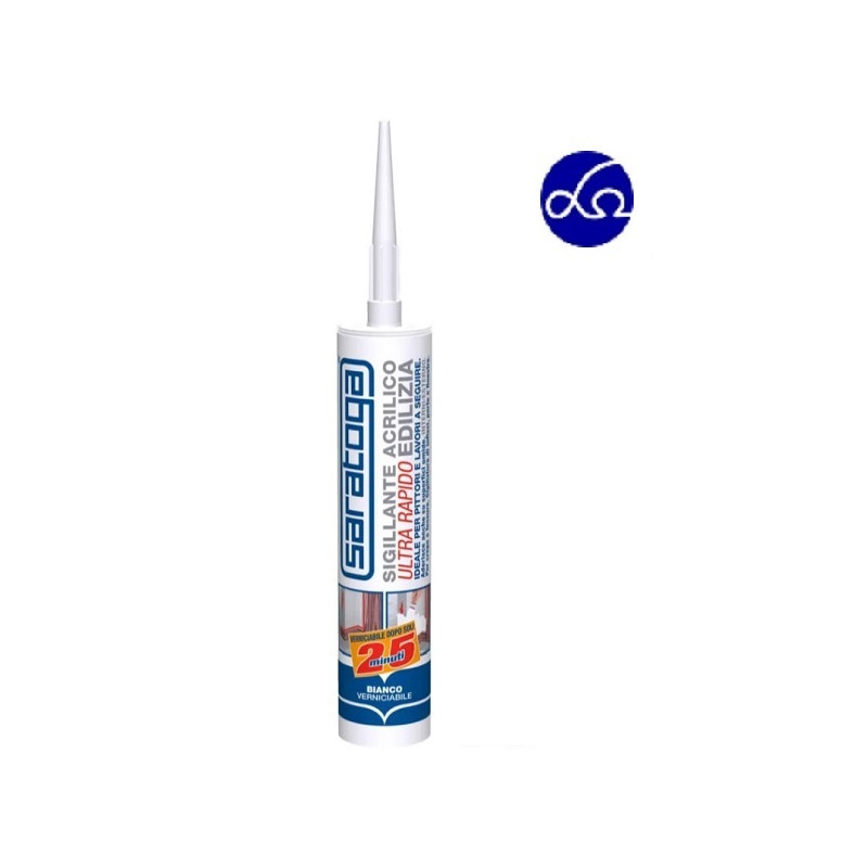SIGILLANTE ACRILICO ULTRA RAPIDO BIANCO