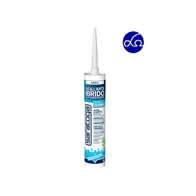 SIGILLANTE IBRIDO ALTE PRESTAZIONI BIANCO ESTERNI