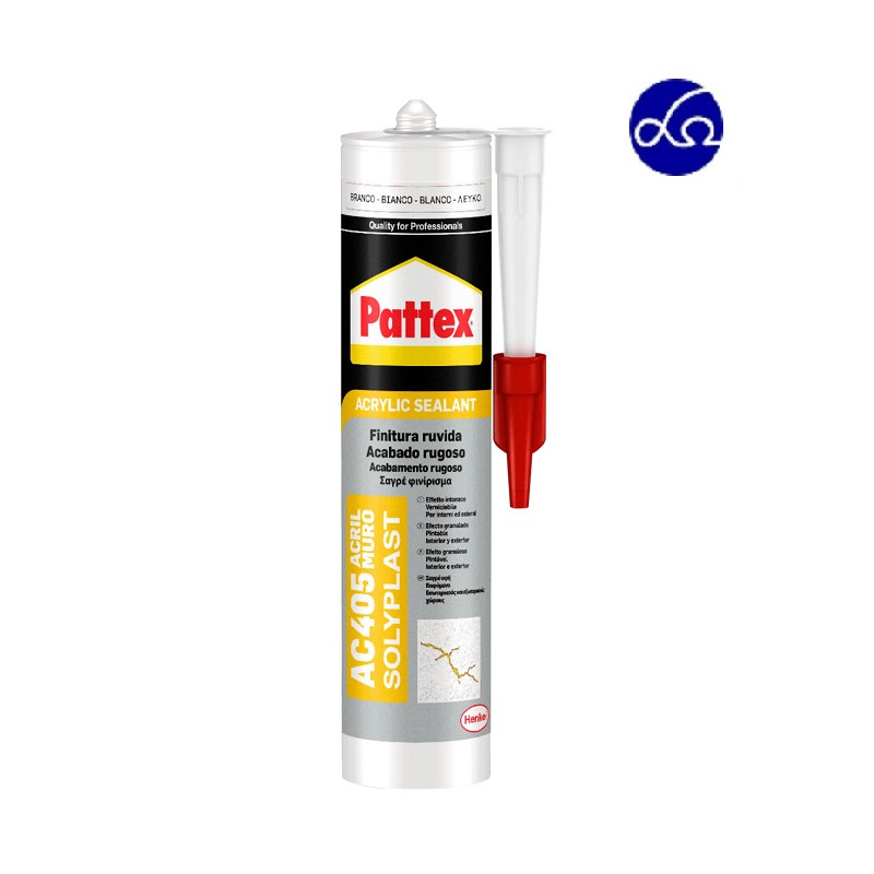 Sigillante Pattex Acrilico Muro finitura ruvida Bianco