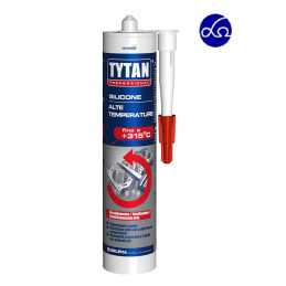 Silicone Alte Temperature Tytan Rosso 300 Ml