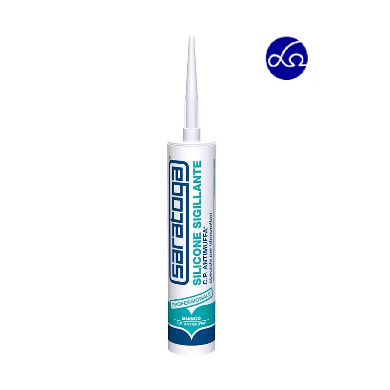 Silicone Sigillante Saratoga Bianco Antimuffa npbn11