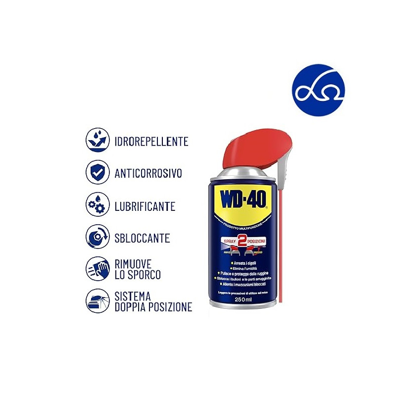 Spray WD-40 doppia posizione