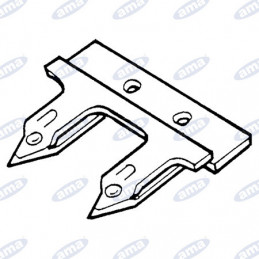 DENTE DOPPIO SMONTABILE. 3PEZZI