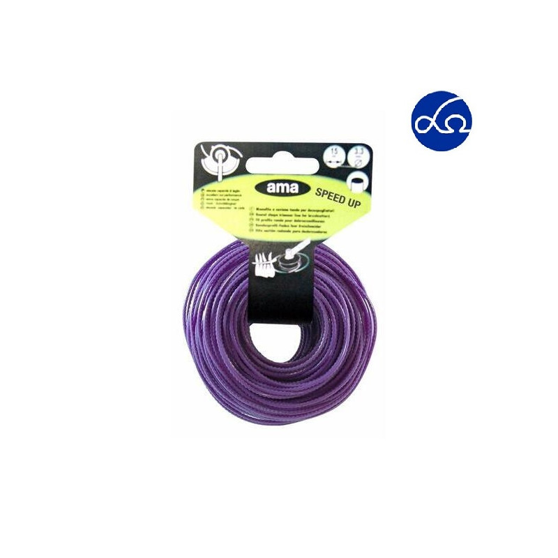 Filo decespugliatore dentato speed-up 3,30x15mt