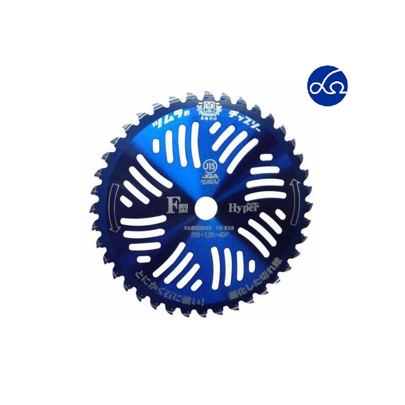 DISCO 40 DENTI BLU D.255 TSUMURA