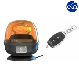 Girofaro led a batteria con telecomando 12/24V
