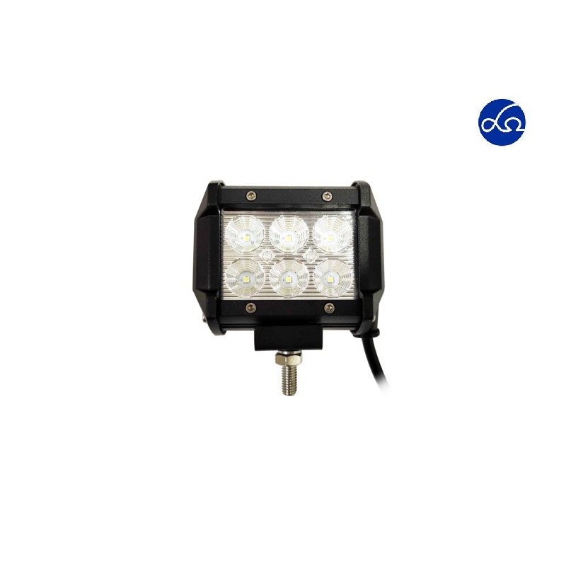 Barra a led 10/30V 18W 1620LM Flood