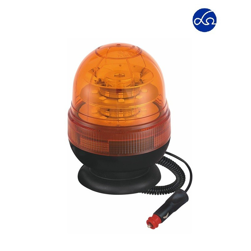 Lampeggiante led base magnetica  12/24V IP67