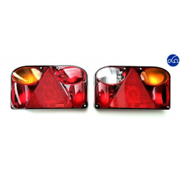 Set fanali posteriori sx e dx con montaggio a innesto