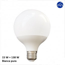 Lampada led globo E27 15W...