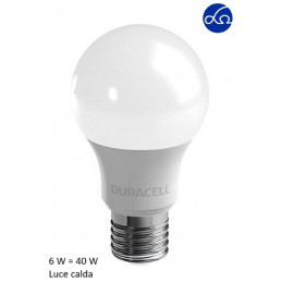 Lampada led goccia Duracell...