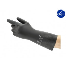 Guanti neoprene nero mis. 8
