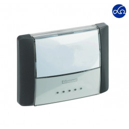 IDROBOX PULSANTE TARGA IP55...