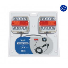 Kit luci posteriori a led magnetico 7,5 Mt/2,5 Mt