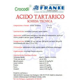 ACIDO TARTARICO 1KG.