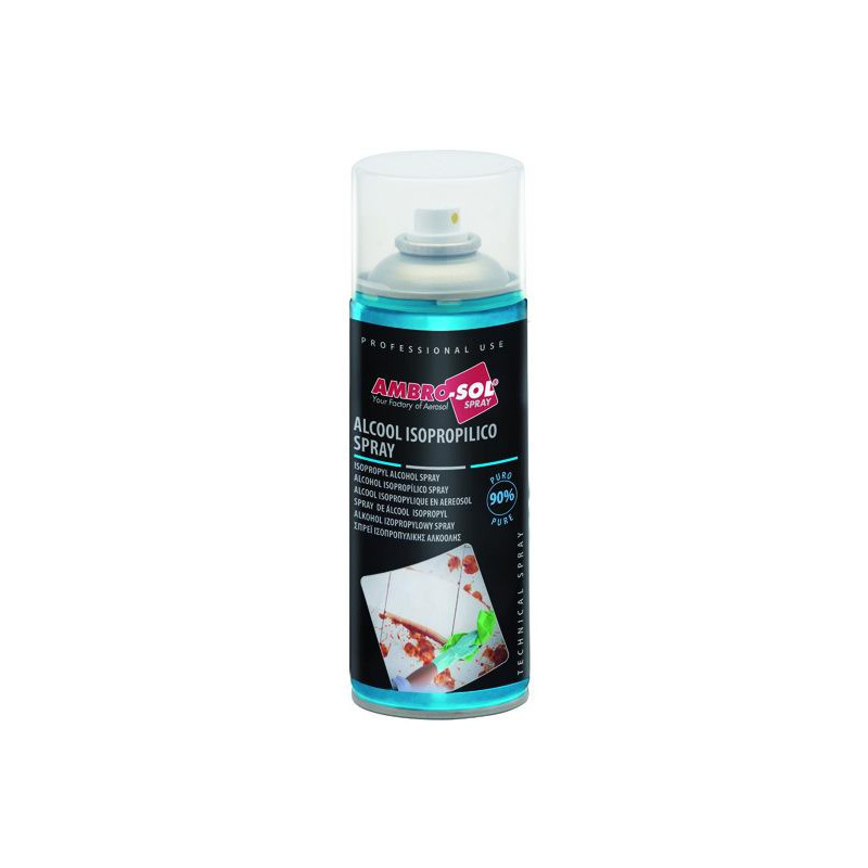 Ambro-sol alcool isopropilico spray pulitore sgrassante professionale