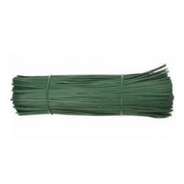 Legaccio piattina verde plastificata cm.20 pz.1000