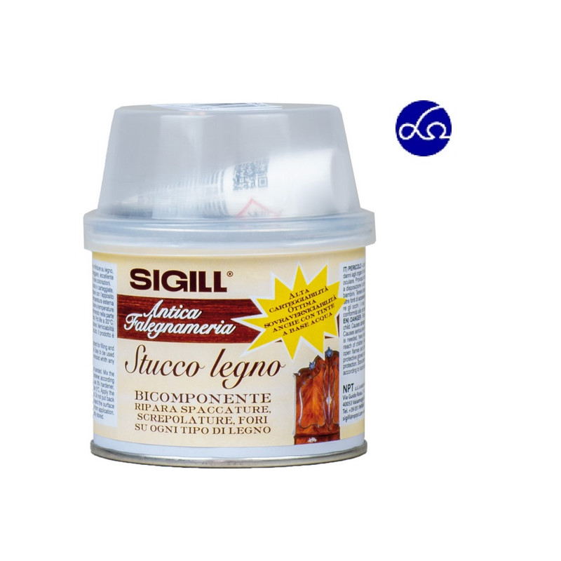 STUCCO LEGNO BICOMPONENTE NOCE CHIARO 125ML