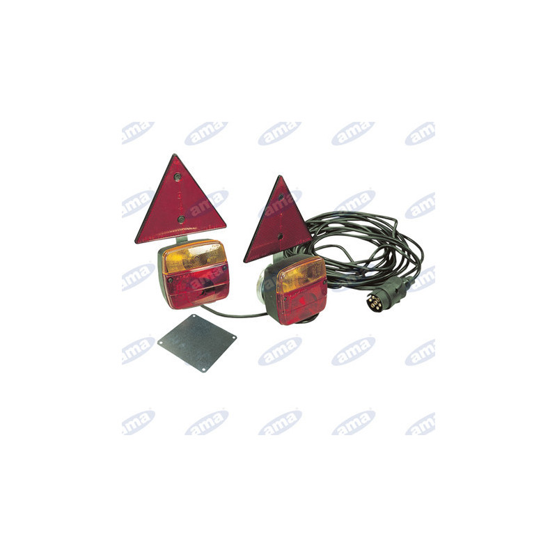 KIT LUCI MAGNETICO CON TRIANGOLI 7,5M/2,5M