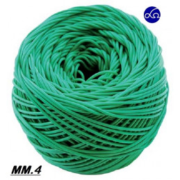 Tubetto legaccio verde 4mm