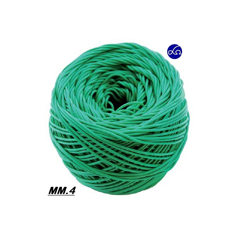 Tubetto legaccio verde 4mm