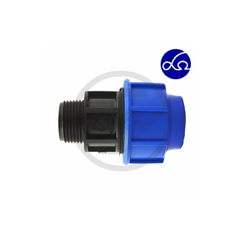 RACCORDO M. COMPRESSIONE 40 X 1"1/4 PN16 RACCORDO M. COMPRESSIONE 40 X 1"1/4 PN16