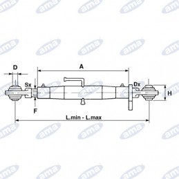 3PUNTO TOP C2 27X3 460-680MM