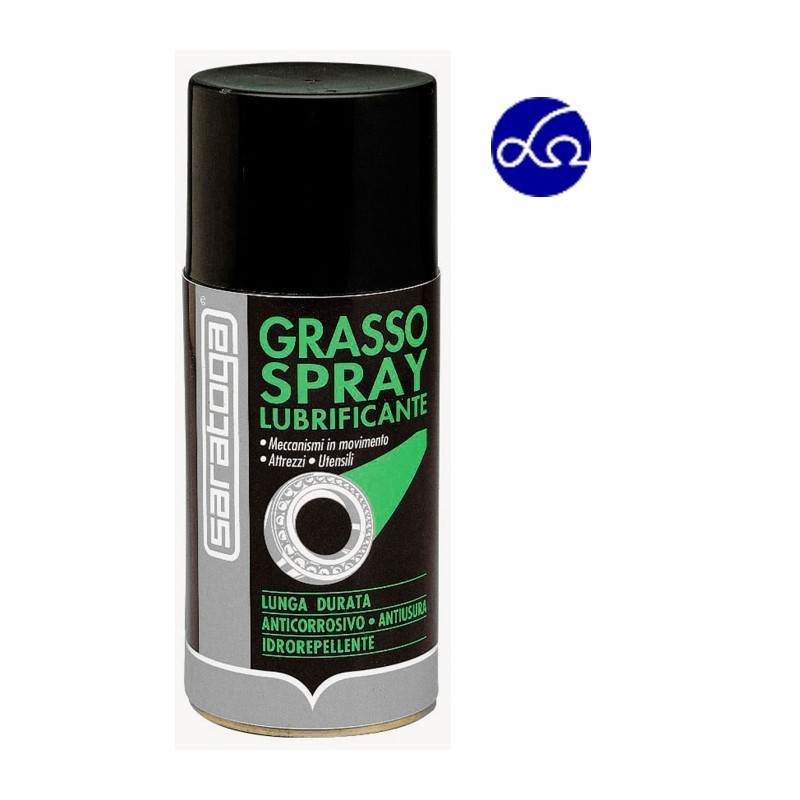 Grasso Spray Saratoga lubrificante lunga durata bomboletta 300ml